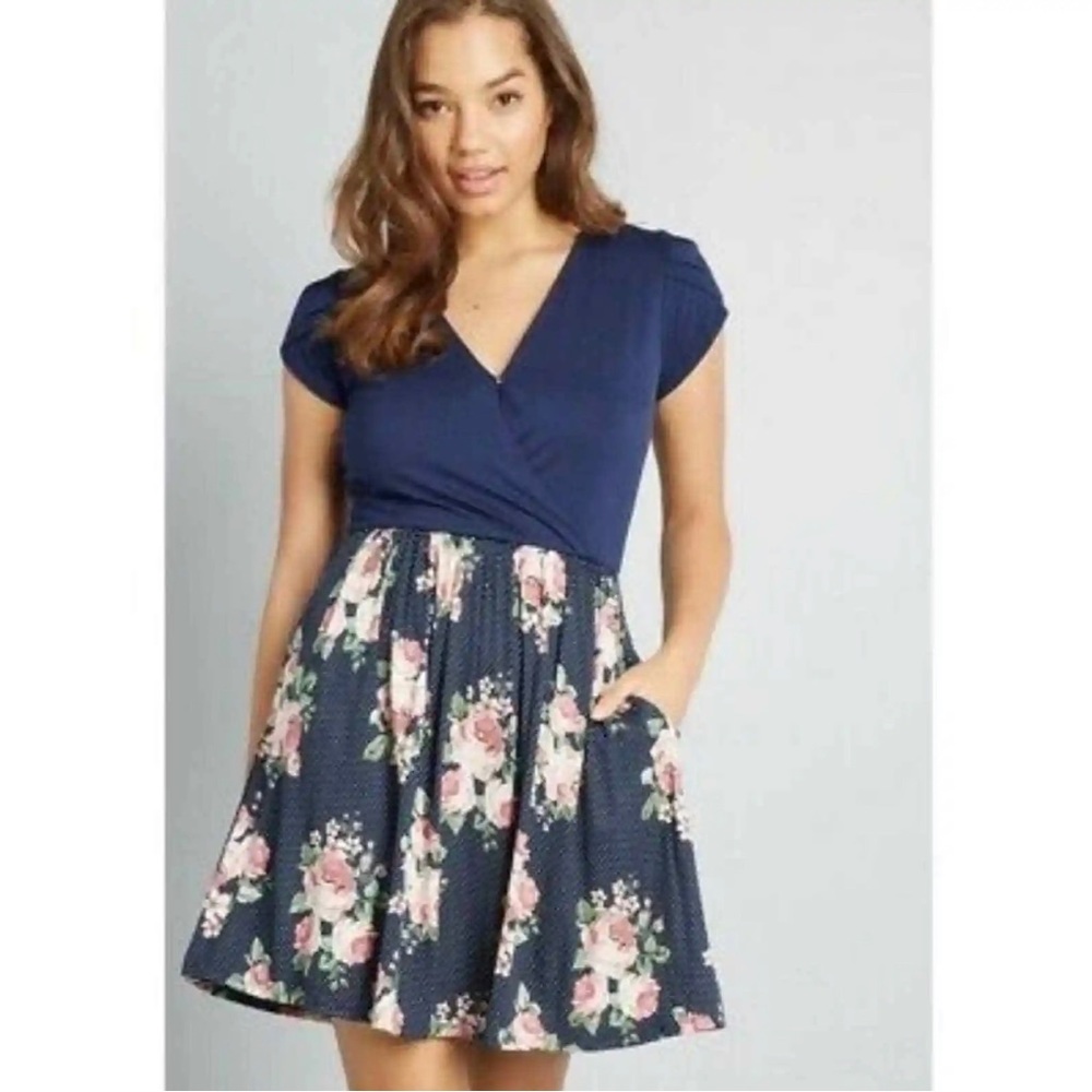 ModCloth Dining Outdoors Pockets Dress